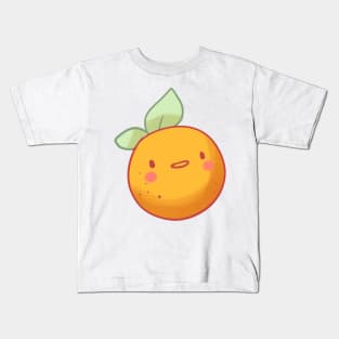 Orange illustration Kids T-Shirt